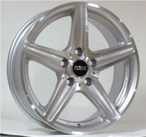 Megatork TORK 253 6x14inç 4x108 Sİlver Machined Çelik Jant
