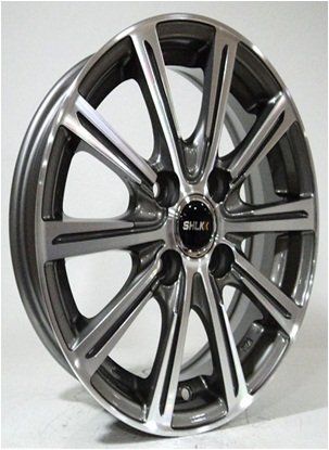 SLK Slk 1662 5.5x14inç 4x100 et38 73.1 Gun Machined Çelik Jant
