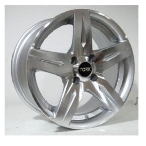 Megatork Tork 264 6.5x15inç 4x108 Silver Machined Çelik Jant