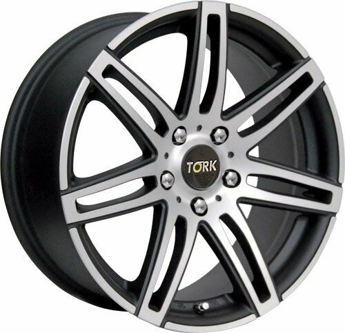 Megatork TORK 285 6.5x15inç 5x112 Black Machined Çelik Jant