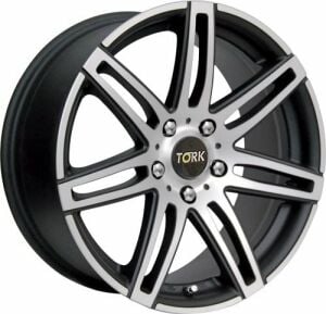 Megatork TORK 285 6.5x15inç 5x112 Black Machined Çelik Jant