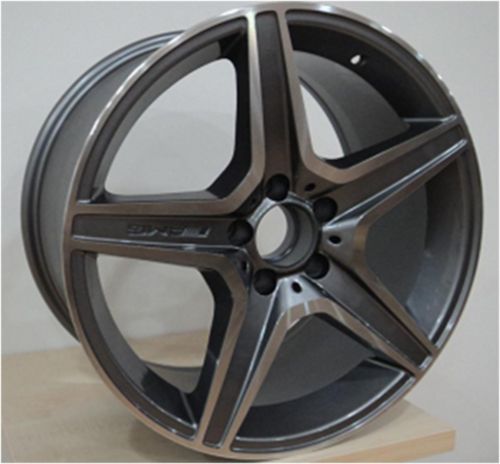 Powcan BK 105 8.5x18inç 5x112 Gun Machined Mercedes Replika Çelik Jant