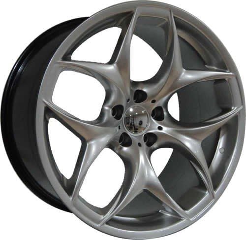 Powcan BK 215 11.5x21inç 5x120 Hyper Silver BMW X5 ARKA Replika Çelik Jant