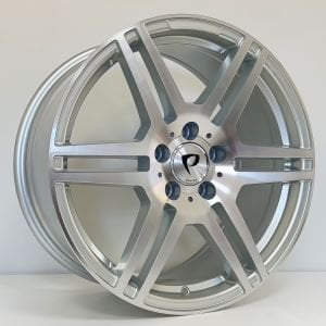 BK 3S1244 8.5X18İNÇ  5X112 ET48 66.56 SILVER MACHINED XL ÇELİK JANT