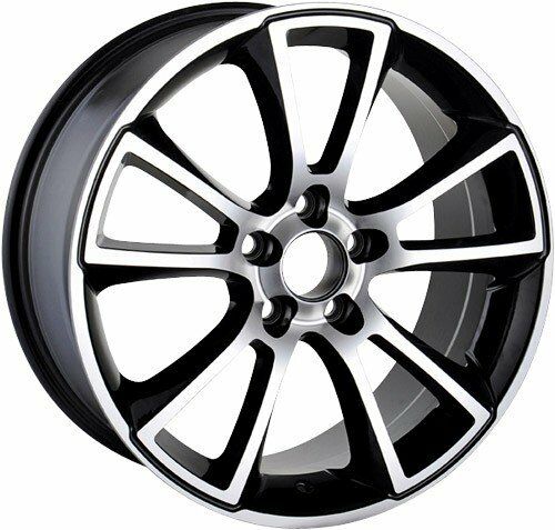Powcan BK 235 8x18inç 5x105 Gun Machined OPEL Replika Çelik Jant