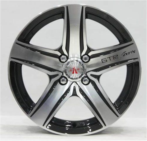 Megatork TORK 3111 6x14inç 4x114.3 Black Machined Çelik Jant