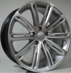 SLK-1673 8x18inç 5x112 ET45 57.1 SILVER Machıned Replika Çelik Jant