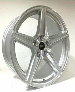 SLK Slk 2051 8.5x18inç 5x114.3 et35 73.1 Sılver Machined Çelik Jant