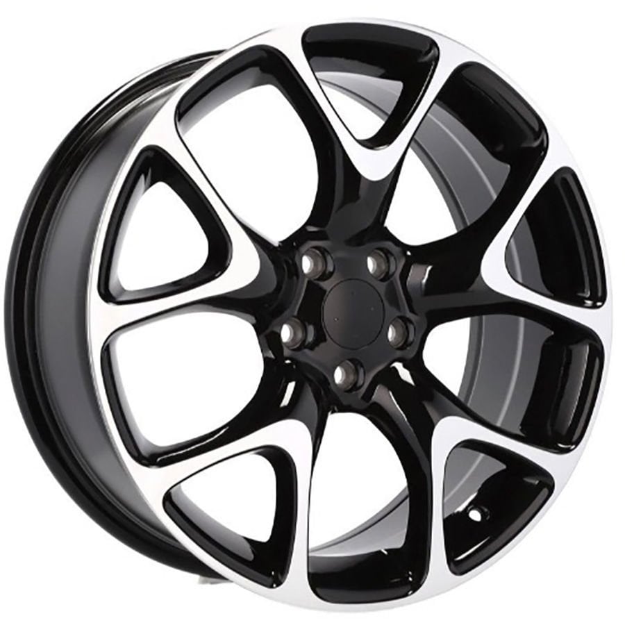 Powcan BK 518 7.5x17inç 5x115 ET42 73.1 BLACK Machıned Çelik Jant