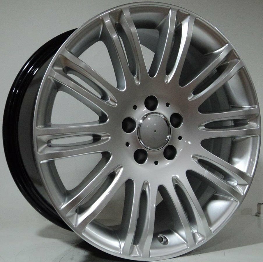POWCAN BK-590 9x18inç 5x112 ET38 66.56 BLACK Machıned Replika Çelik Jant