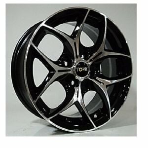 Megatork TORK 3206 6x14inç 5x100 Black Machined Çelik Jant
