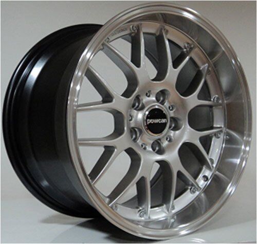 Powcan BK 542 9x18inç 5x120 Hyper Silver LIP Machined BMW Replika Jant