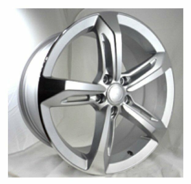 Megatim TIM 1075 8x18inç 5x112 Hyper Sılver Macined  Replika Çelik Jant