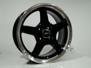 Megatork TORK 2780 6x13inç 4x100 et30 73.1 Black Lıp Machined Çelik Jant