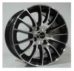 Slk SLK 1489 6.5x15inç 4x100 Black Machined Çelik Jant