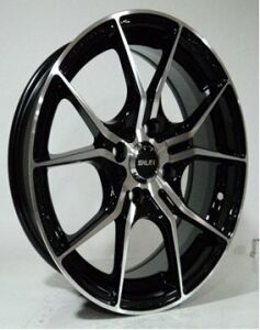 SLK Slk 1630 6.5x15inç 4x100 et35 73.1 Black Machined Çelik Jant