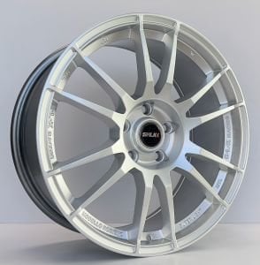 SLK 2040 8X18İNÇ  5X112 ET42 73.1 HYPER SILVER ÇELİK JANT