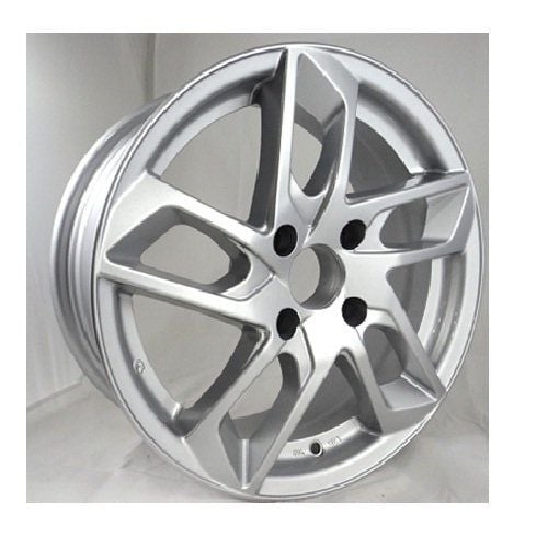 Megatork TORK 7435 6x15inç 4x108 Sılver Machined Peugeot Replika Çelik Jant