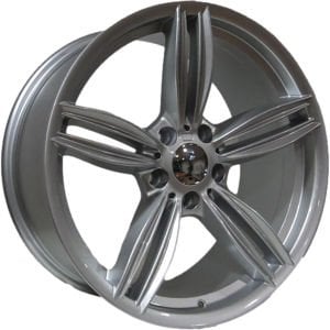 BK 756 8X19 inç 5X120 ET34 72.56 SILVER XL ÇELİK JANT
