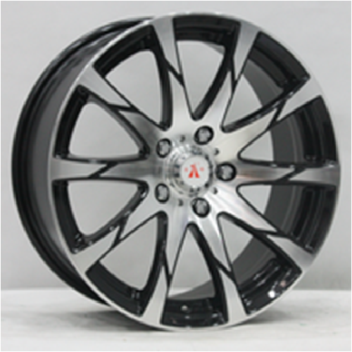 Megatork TORK 3115 6x13inç 4x100 et 35 73.1 Black Machined Çelik Jant