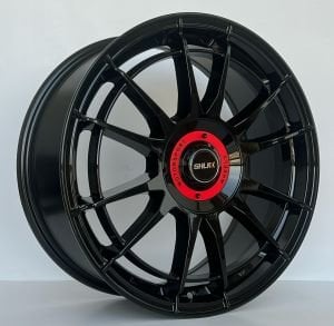 SLK 1935 7X17 inç 4X100 ET38 73.1 BLACK ÇELİK JANT