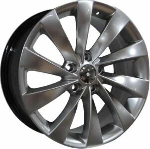 Powcan BK 438 6.5x15inç 5x100 Hyper Silver Volkswagen Replika Çelik Jant