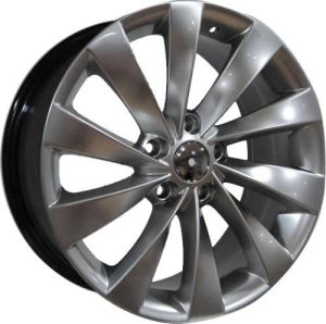 Powcan BK 438 6.5x15inç 5x112 Hyper Silver Volkswagen Replika Çelik Jant