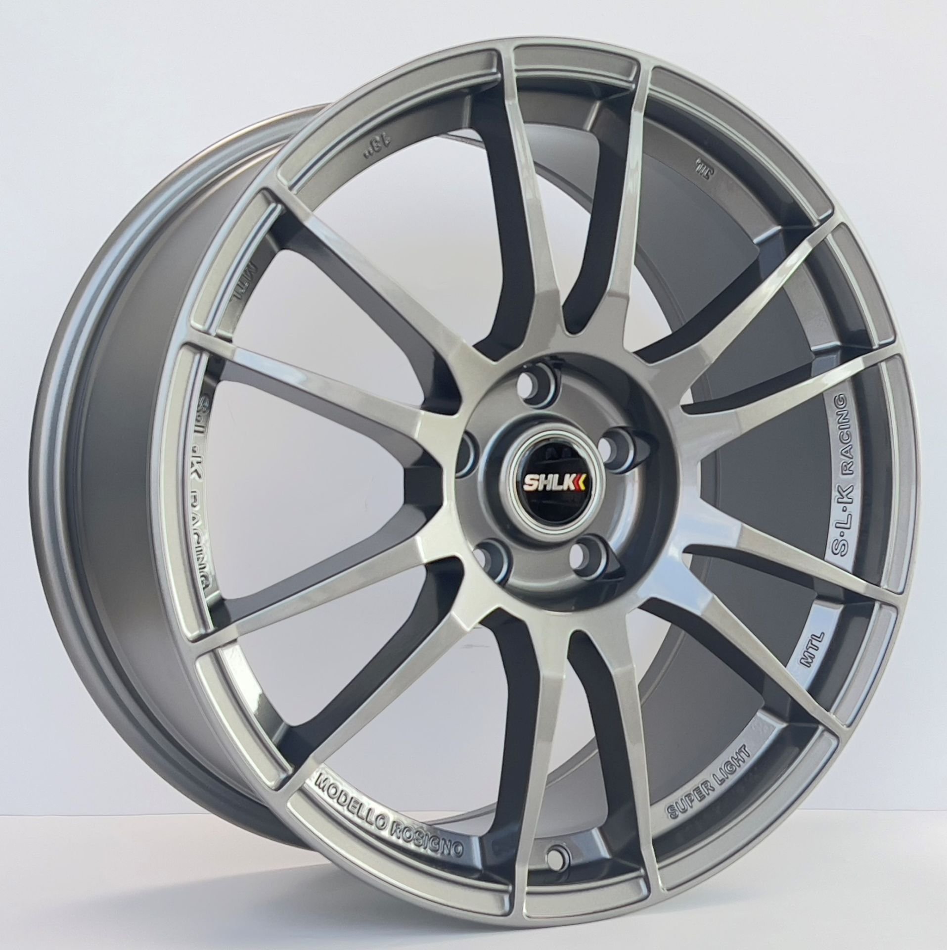 SLK 2040 8X18İNÇ  5X112 ET42 73.1 LIGHT GUN ÇELİK JANT