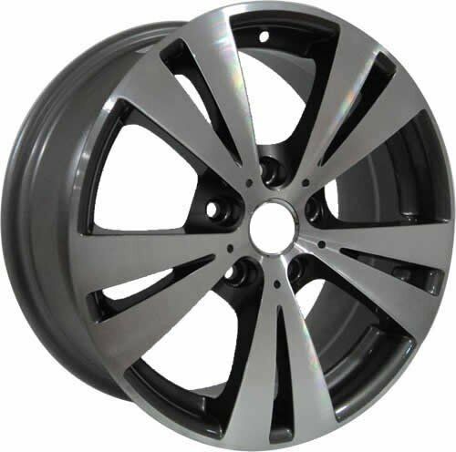 Megatim TIM 612 7.0x16inç 5x112 Gun Machined Volkswagen Replika Çelik Jant