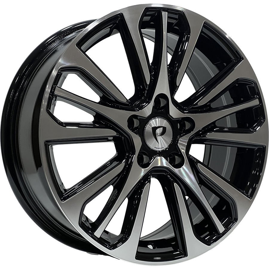 BKY 0057 7X17 5X114.3 ET40 66.1 BLACK MACHINED XL