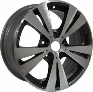Megatim TIM 612 7.0x15inç 5x112 Gun Machined Volkswagen Replika Çelik Jant