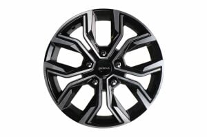 CAR 15158 6.5x15inç 4x100 ET35 60.1 BLACK Machined Çelik Jant