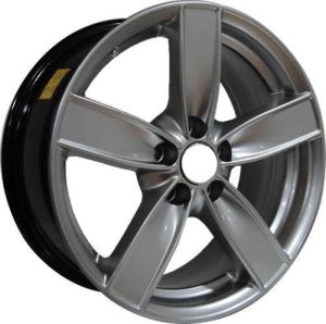 Powcan BK 493 7.0x15inç 5x112 Hyper Silver Volkswagen Replika Çelik Jant