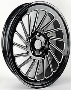 SRW 0193 8.5x18inç 5x108 et40 73.1 Silver Machined Çelik Jant