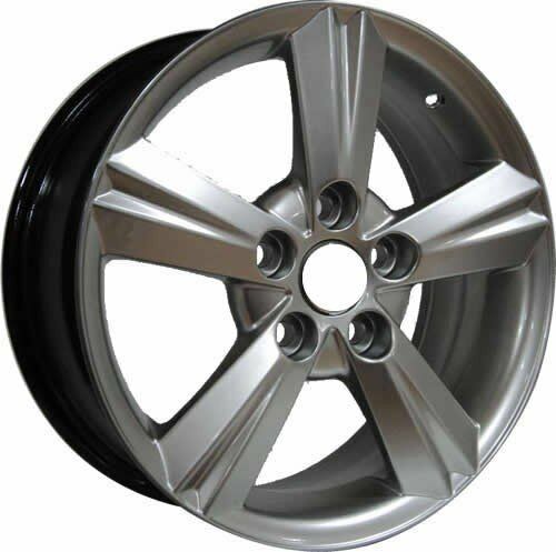 Powcan BK 462 6.5x16inç 5x114.3 Hyper Silver Toyota Replika Çelik Jant