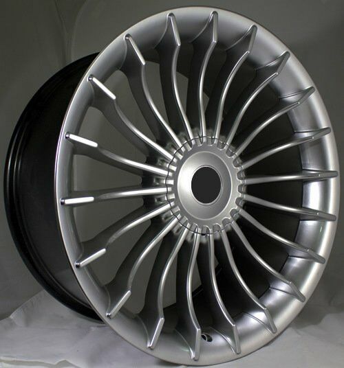 BK 273 7x15inç 4x100 et 35 73.1 HYPER Silver Machined Çelik Jant