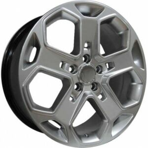 Powcan BK 111 8x18inç 5x108 Hyper Silver FORD Replika Çelik Jant