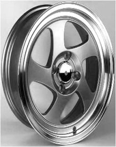 SRW 5356 7x15inç 4x100 et35 73.1 Silver Machined Çelik Jant
