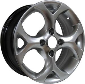 Powcan BK 530 6.5x15inç 4x108 Hyper Silver FORD Replika Çelik Jant