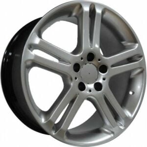 Powcan BK 122 8.5x18inç 5x112 Hyper Silver MERCEDES Replika Çelik Jant