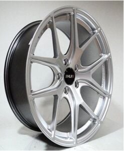 SLK Slk 8007 8.5x19inç 5x120 et34 72.56 Hyper Sılver Machined Çelik Jant