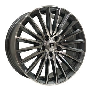 BK 5909 8X18İNÇ 5X112 ET45 66.56 GUN MACHINED XL ÇELİK JANT