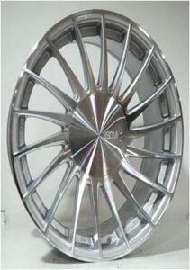 SLK Slk 1675 7x15inç 4x108 et20 65.1 Sılver Machined Çelik Jant