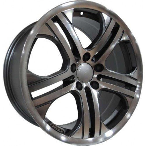 Powcan BK 389 9x18inç 5x112 Gun Machined MERCEDES ARKA Replika Çelik Jant