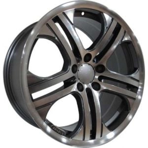 Powcan BK 389 9x18inç 5x112 Gun Machined MERCEDES ARKA Replika Çelik Jant