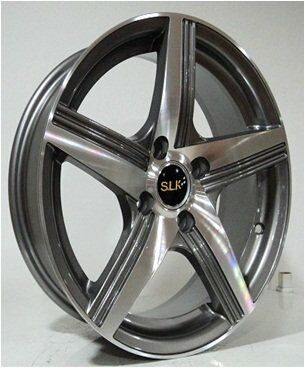 Slk SLK 2022 6.5x15inç 4x100 et35 73.1 Gun Machined Çelik Jant