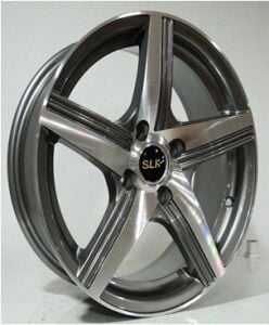 Slk SLK 2022 6.5x15inç 4x100 et35 73.1 Gun Machined Çelik Jant
