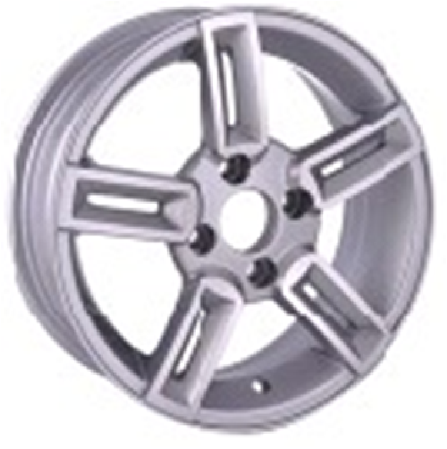 Powcan BK 270 6x14inç 4x100 et35 73.1 Silver Machined Çelik Jant
