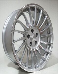 SLK Slk 1675 7x15inç 5x112 et35 73.1 Sılver Machined Çelik Jant