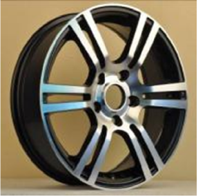 Slk SLK 1427 6x15inç 4x100 et 35 73.1 Black Machined Çelik Jant